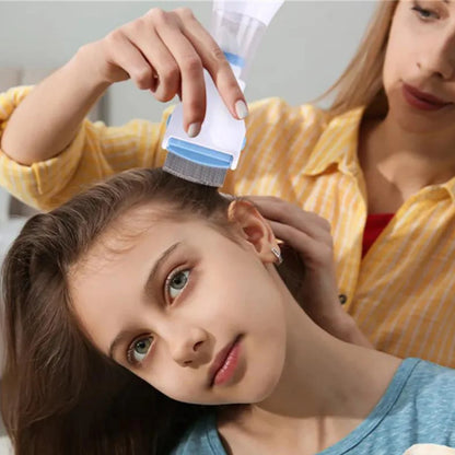 PEINE ELÉCTRICO ASPIRADOR DE PIOJOS Y LIENDRES