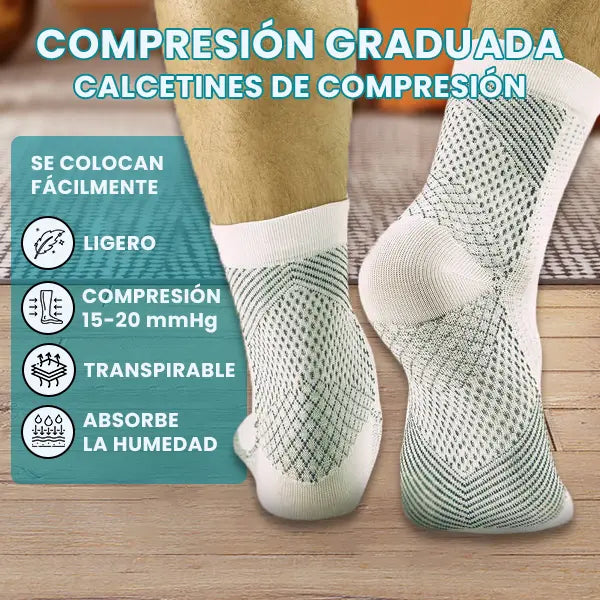 Calcetines de Compresión | Promoción Especial para Piernas Cansadas e Hinchadas